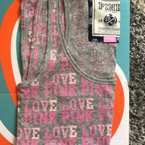 Pink authentic tank